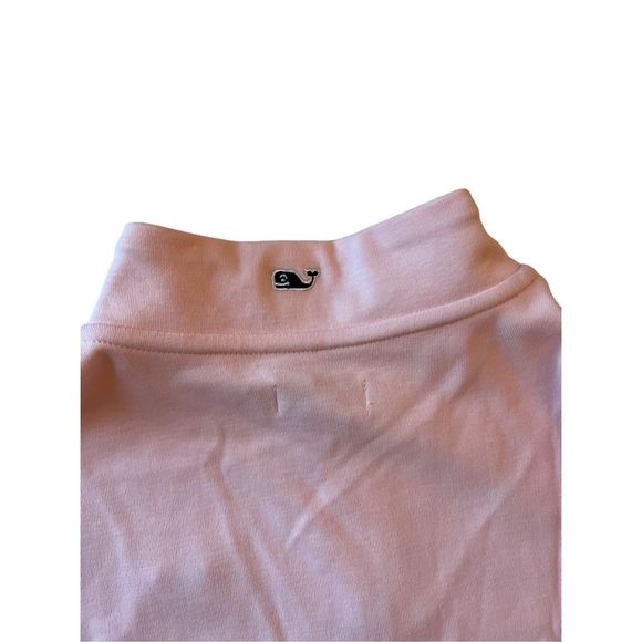 EUC Vineyard Vines Girls Light Pink Pullover - Size Large, 1/4 Zip, Blue Whale L - Picture 7 of 8